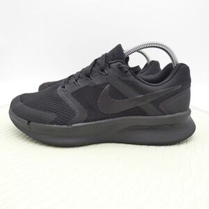 Nike Run Swift 3 DR2695-003 Mens 7.5 Running Shoes Black Swoosh Athletic Sneaker